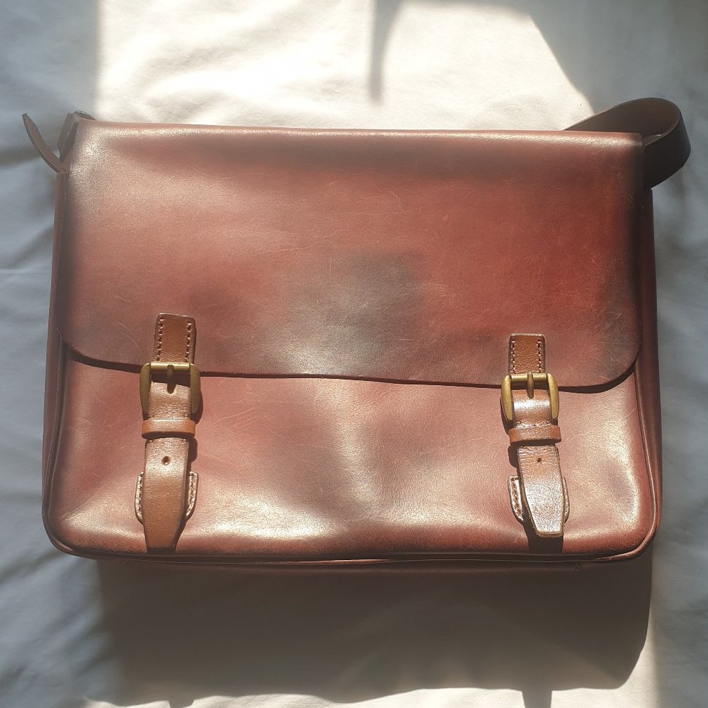 Fossil Genuine Leather Bag Tan Color (Authentic)